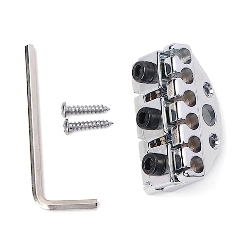 Totority Metal Top Pillow Locking Nut for Electric Guitar Guitar Parts Metal Construction