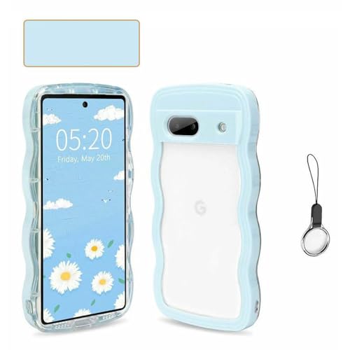 GoogleX}zP[X ϏՌnCubh\ EF[u`Obv NAwʃfUC FWJ Pixel 7A/8A/9/9Pro/9AΉ (u[, Pixel-7A)