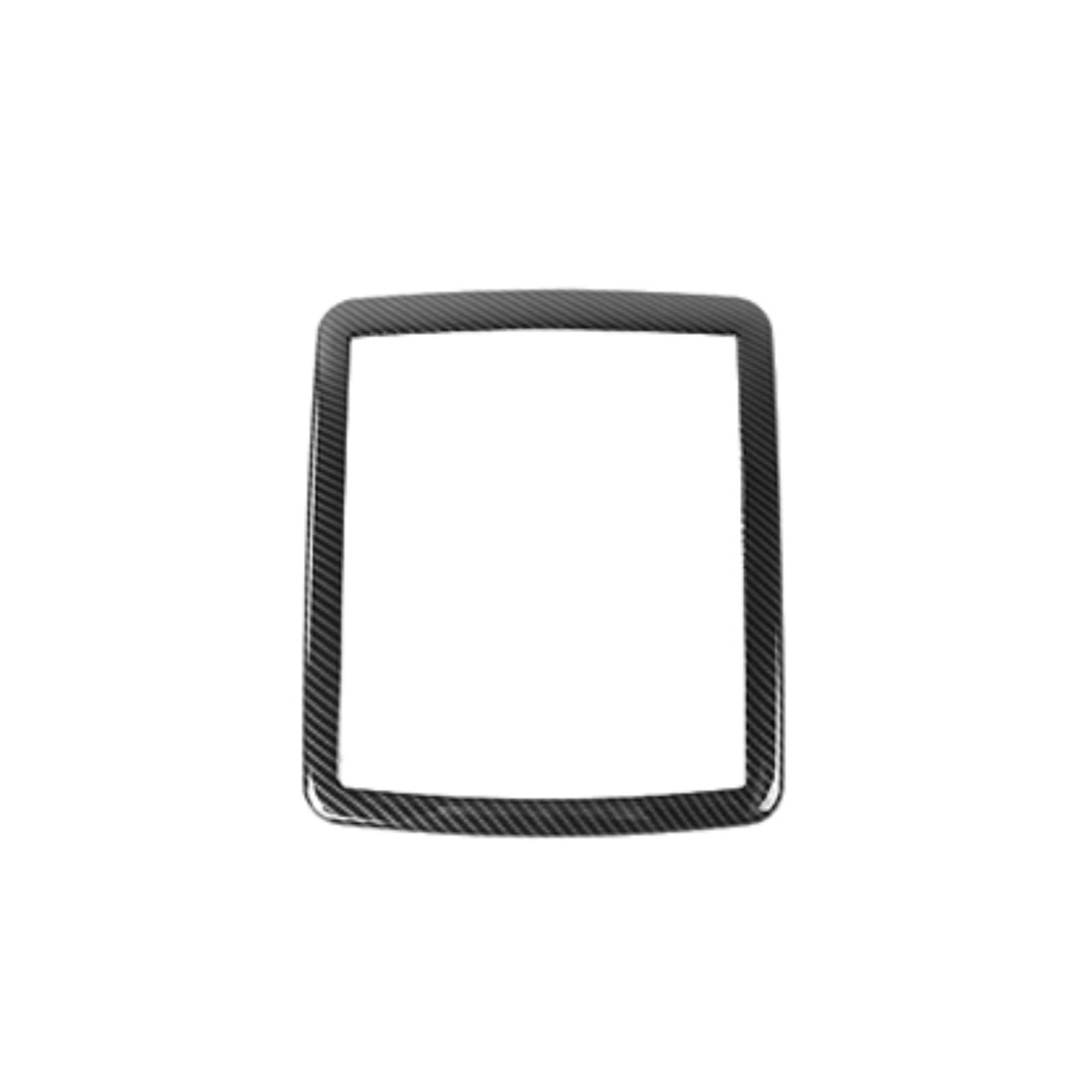 Center Control Grain Gear Shift Navigations Tail Light Accessorie Decoration Cover Compatible for Dodge Challenger 2015 UP Carbon Fiber(Type35)