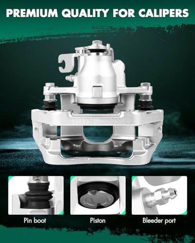 Image of SCITOO Rear Passenger Disc Brake Caliper 18B5265 For Ford For Taurus 2010-2012,For Lincoln For MKS 2012,With Bracket 1PC
