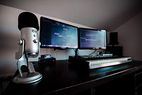 Sound Addicted - Capa de espuma de para-brisas para Blue Yeti - Adequada para outros microfones gran