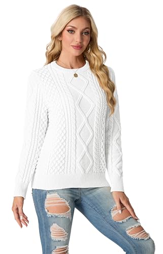 Image of GRECERELLE 2026 Womens Fall Winter Long Sleeve Casual Pullover Sweater Tops