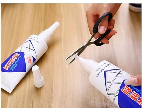 Image of PAXCOO 180ml Tiles Gap Filler Waterproof Crack Seal Agent Grouting Paste Tiles Waterproof Silicone Sealant for DIY Home Sink Tile Gap Filler Grouts Repair Tube for Kitchen,Bathroom,Home & Office Place