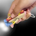 LEGO Keychain Light - Hot Dog Man - 7.6 cm Tall Figure (KE119H)