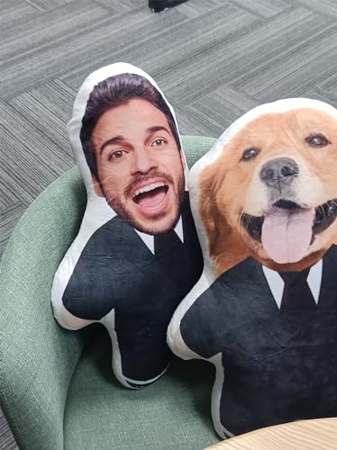 Image of Riaeelvs Custom Body Pillow,Custom Pillow,Custom Face Pillow,Personalized Pillows with Pictures,Custom Picture,Custom Photo,Funny Gift Custom Picture