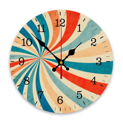 retro sunburst and grunge textured vintage color palette orange red