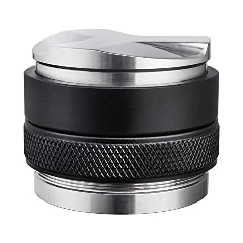 MATOW 58mm Coffee Distributor and Tamper, Dual Head Coffee Leveler Fits for Portafilter, Increased Adjustable Depth- Professional Espresso Hand Tampers Cover