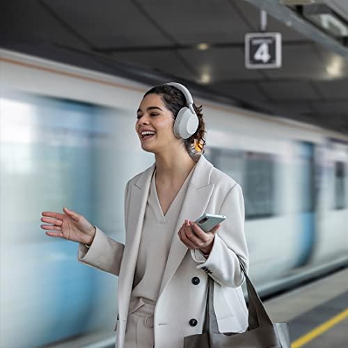 Sony WH-1000XM5 Noise Cancelling Wireless Over-Ear Headphones, Bluetooth, Clear Call Quality, Hi-Res, Up to 30hr Battery Life, Quick Charge, Alexa and Google Assistant, iOS and Android - Midnight Blue 53