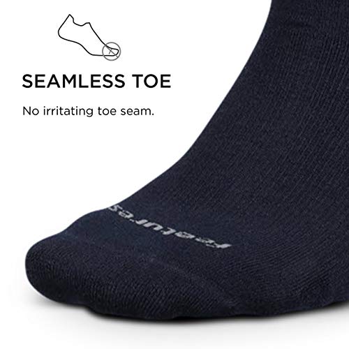 Feetures Everyday Max Cushion Crew Sock for Men - Moisture-Wicking Socks - (1 Pair)4