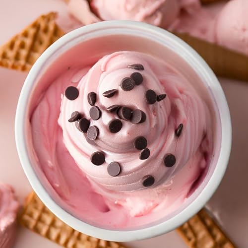 Nostalgia 2-Quart Electric Ice Cream Maker – Make Homemade Ice Cream, Gelato, Sorbet & Frozen Yogurt – No Salt/Ice Needed, Digital Controls, Mix-In Chute & Freezing Gel Canister – Stainless & Aqua - image 6