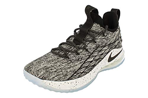 Nike Lebron XV Low Basketball Shoes (10 D(M) US, Black/White)