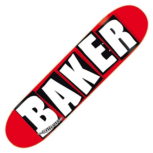 使用回数2回！BAKER Reynolds 8インチ Baker Brand Logo Deck RED/WHT 8.25, Decks - Amazon Canada