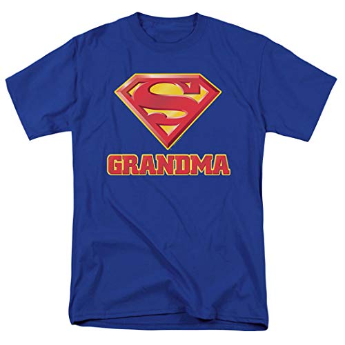 Superman Super Grandma DC Comics T Shirt & Stickers (XX-Large)