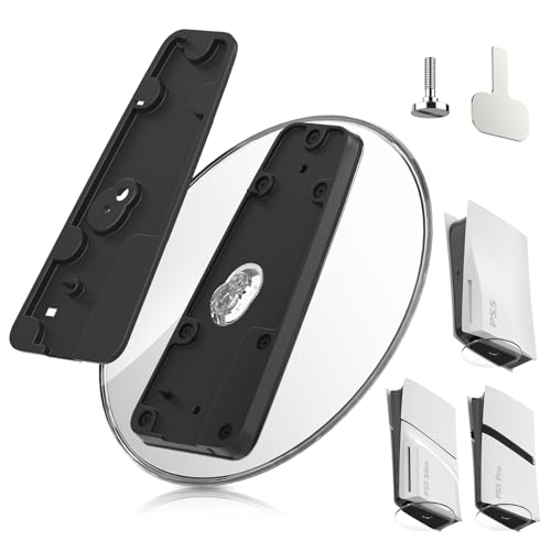 Image of Vertical Stand for PS5 Pro,Stable Stand for PS5 /PS5 Pro /PS5 Slim Console Disc & Digital,Nice Look PlayStation 5 Non-Slip Base Accessories, Tool-Free Installation with a Sturdy Screw