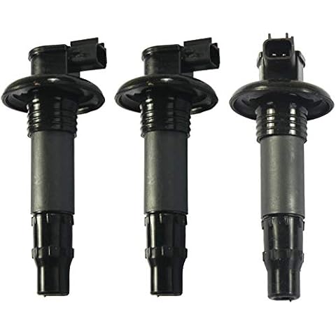 3 Pcs Ignition Coil Stick Fit for SeaDoo GTX RXT RXP GTI GTS GTR Wake 130 155 185 215 255 260 HP ALL 4-TEC Models 420664020 Cover