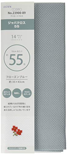 LECIEN(ルシアン) ジャバクロス55 プリカットクロス フローズンブルー 23900-89