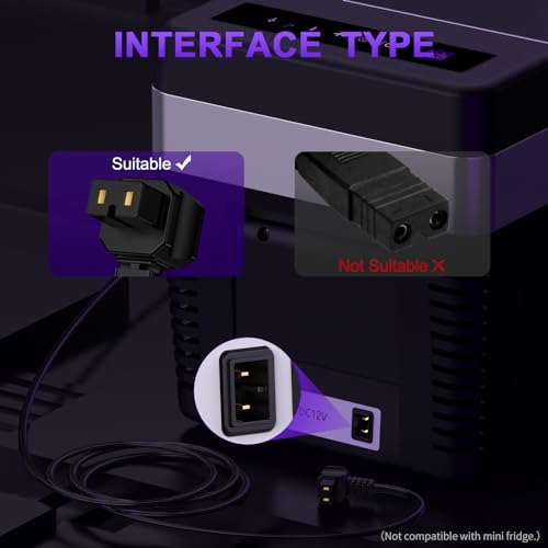 Kit de Cable y Cargador para Nevera de Coche para Reemplazo 2