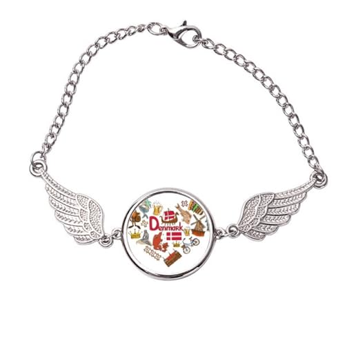 Bracelet Danemark ailes d'ange à porter au quotidien taille M