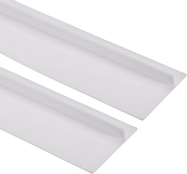 PATIKIL 21 Inch Silicone Stove Gap Covers, 2 Pack Heat Resistant Oven Gap Filler Seals Gaps White for Kitchen Counter