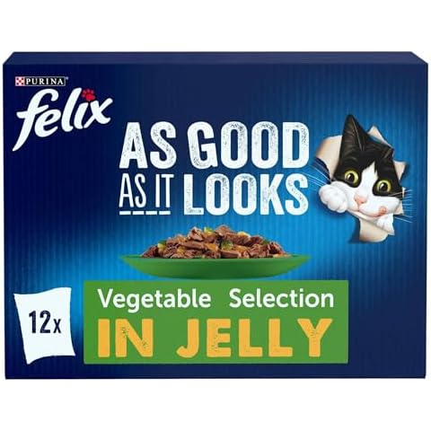 FELIX As Good As it Looks Vegetable Cat Food Cover