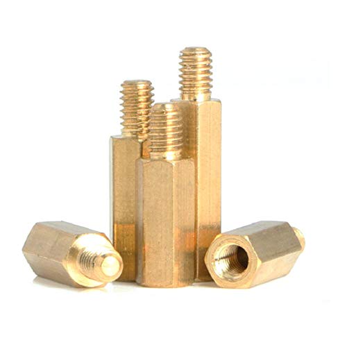 Perno de cableado de cobre hexagonal de alta precision para placas M3 y M4 7
