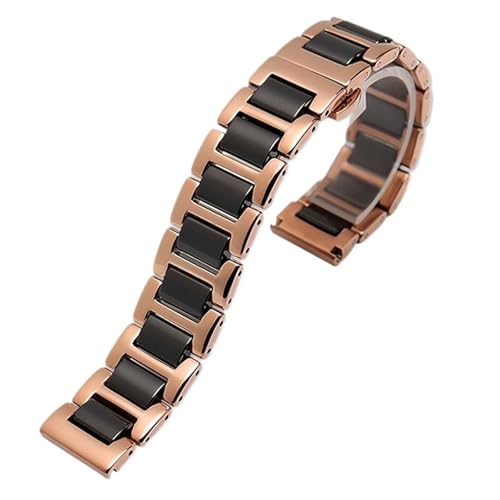 Bracelet montre homme femme acier céramique 20mm pour le quotidien