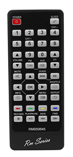 RM-Series Replacement Remote Control for Pure EVOKE-3, Black