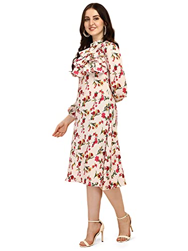 Image of OOMPH! Women's Wrap Knee Length Dress