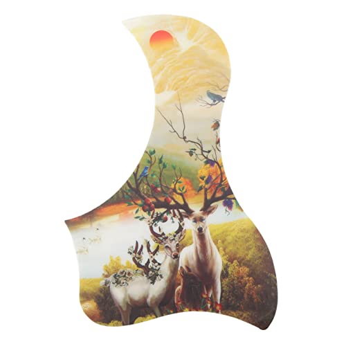 Pickguard pour guitare acoustique, bonne protection en PVC, plaque de protection pour guitares adhésives, match parfait… - Les Beatles, Paul McCartney, John Lennon, RIngo Starr, George Harrison Pickguard pour guitare acoustique, bonne protection en PVC, plaque de protection pour guitares adhésives, match parfait… – Image 8