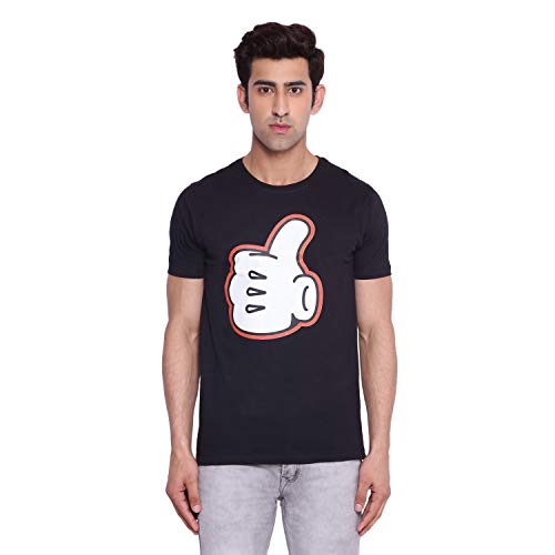 Image of Men's Regular Fit Round Neck Short Sleeves Knitted T-Shirt