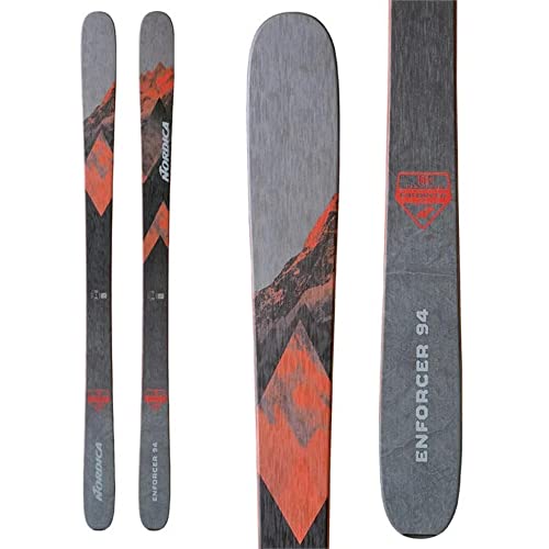 Nordica Men Enforcer 94 Skis, Color: Anthracite/Red/Gray (0A230800001) #TOP1