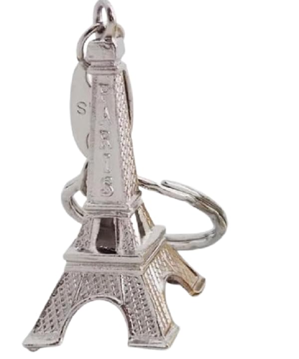 Portachiavi Torre Eiffel Con Macaron - Ciondolo Decorativo Colorato - Foto 12