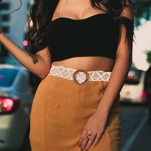 Didiseaon Waist Belt: Bohemian Style Braided Waist Belt For Women - Woven Rope Waistband - Ethnic Fashion Accessory For Dresses And Casual Outfits4