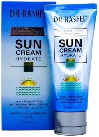 Dr Rashel Sun Cream, SPF 50, Hydrate, 60g | imported from UAE