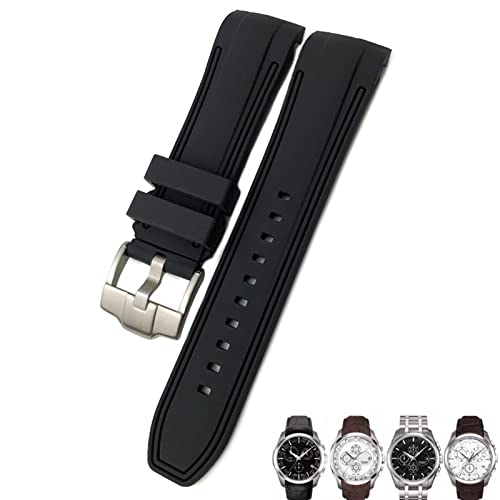 Bracelet en caoutchouc 23mm pour Tissot T035 du bureau au sport