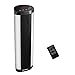 Space Heater, 1500W Internal Oscillating Instant Heating Electric Heater, Portable Tower Heater with Thermostat, 24Hr Programmable Timer, Safety Overheat Protection for Indoor, Home, Office