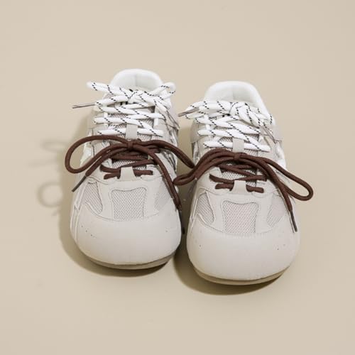 Womens Fashion Sneakers for 2025 Suede Lace-Up Fashion Sneakers for Women – Casual,Breathabl, Chic, and Comfortable (Grey,5)2