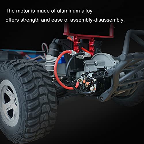 Rc Car Motor 550 12T Brushed Motor For Rc 1/10 Short-Course Truck For Traxxas Slash 2Wd/4Wd Redcat Arrma Vkar 10Sc Hpi Hobao Huanqi 727 Hsp Wltoys Kyosho #TOP1