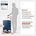Polycarbonate XL Suitcase Large 77cm - 158cm Linear Dimensions - 20kg Suitcase Including TSA Lock, Hard Shell, Travel Case