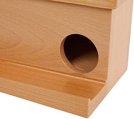 Adena Montessori Baby Push Object Permanence Ball Push Toy for 1 Year Toddler 2 Year Old