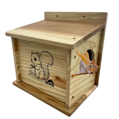 MrHN Small Size Squirrel House -...