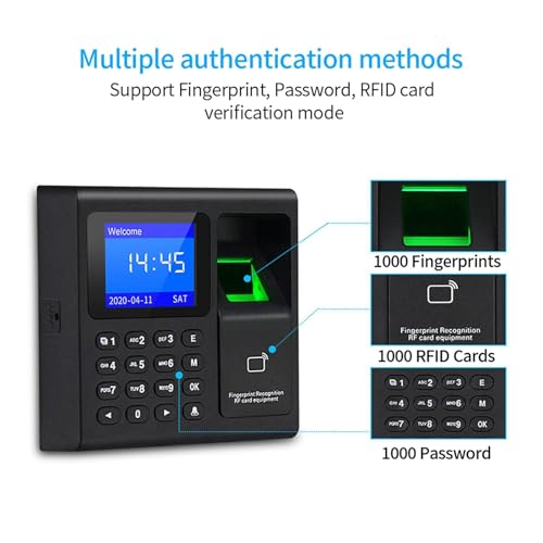 Biometric fingerprint scanner system