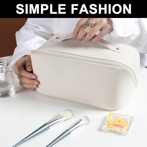 Large-Travel-Cosmetic-Bag-Cosmetic-Organizer-High-Capacity-Makeup-Bag-Storage-Pouch-PU-Leather-Makeup-Box-for-Women-Girls-Beige-1