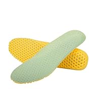 Happystep Replacement Shoe Insoles, Honeycomb inner soles, Keep Your Feet Dry and Clean, Preventing Foot Odor, Stopping Sweaty Feet, EVA Zero Drop Shoe Insoles (MEN SIZE 8-11 OR WOMEN SIZE 9-12)