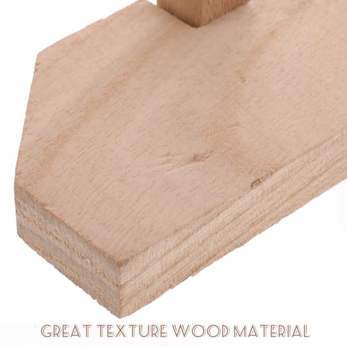 Image of SUPVOX Wooden Chicken Perch for Coop Natural Smooth Roosting Bar Hen Standing Perch 15.74X5.90X2.55In Suitable for Large Birds and Hens