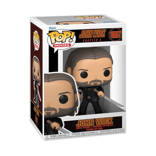 Funko POP! Movies: John Wick 4 - John Wick - Collectable Vinyl Figure - Gift Idea - Official Merchandise - for Kids & Adults - Movies Fans - Model Figure for Collectors and Display