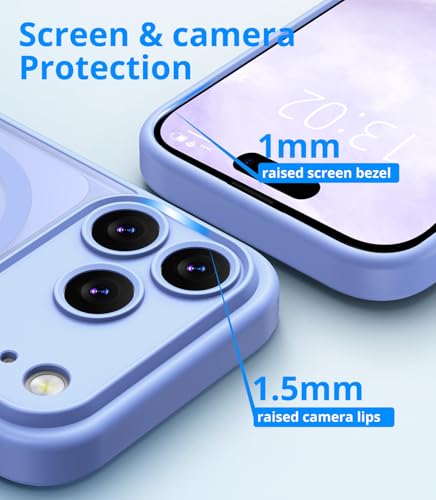 Coque iPhone 17 Pro compatible MagSafe Vansdon violet mat