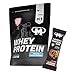 Produktbild 1kg Mammut Whey Protein Eiweißshake - Set (Coconut + Protein ShakerCoconut + Protein Bar (Brownie))