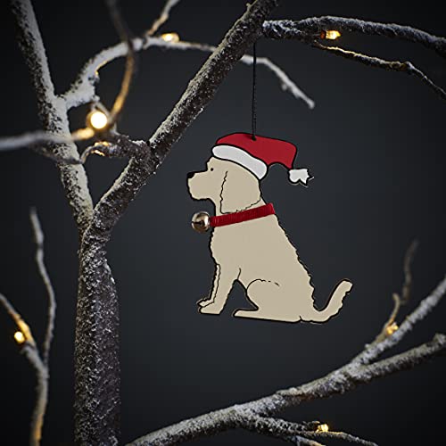 Sweet William Cockapoo/Labradoodle Apricot Christmas Tree Decoration, 9 cm