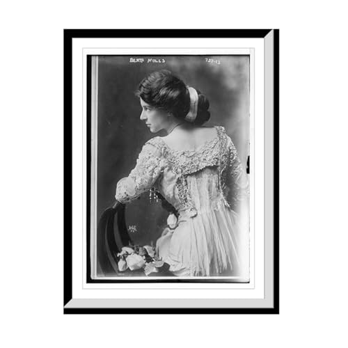 Historic Framed Print, Berta Mills, White, N.Y..White, 17-7/8" x 21-7/8"